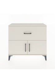 Arges Şifonyer Tek Raflı Tek Çekmeceli 2 Kapaklı 88x30x80 Aytaşı-Aytaşı