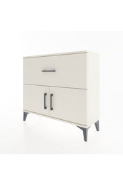 Arges Şifonyer Tek Raflı Tek Çekmeceli 2 Kapaklı 88x30x80 Aytaşı-Aytaşı