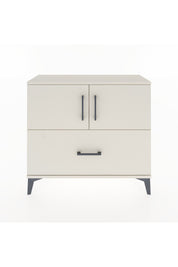 Arges Şifonyer 2 Raflı Tek Çekmeceli 2 Kapaklı 88x30x80 Aytaşı-Aytaşı