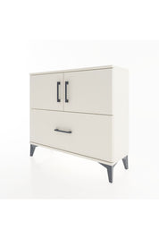 Arges Şifonyer 2 Raflı Tek Çekmeceli 2 Kapaklı 88x30x80 Aytaşı-Aytaşı