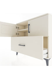 Arges Şifonyer 2 Raflı Tek Çekmeceli 2 Kapaklı 88x30x80 Aytaşı-Aytaşı