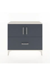 Arges Şifonyer 2 Raflı Tek Çekmeceli 2 Kapaklı 88x30x80 Aytaşı-Antrasit