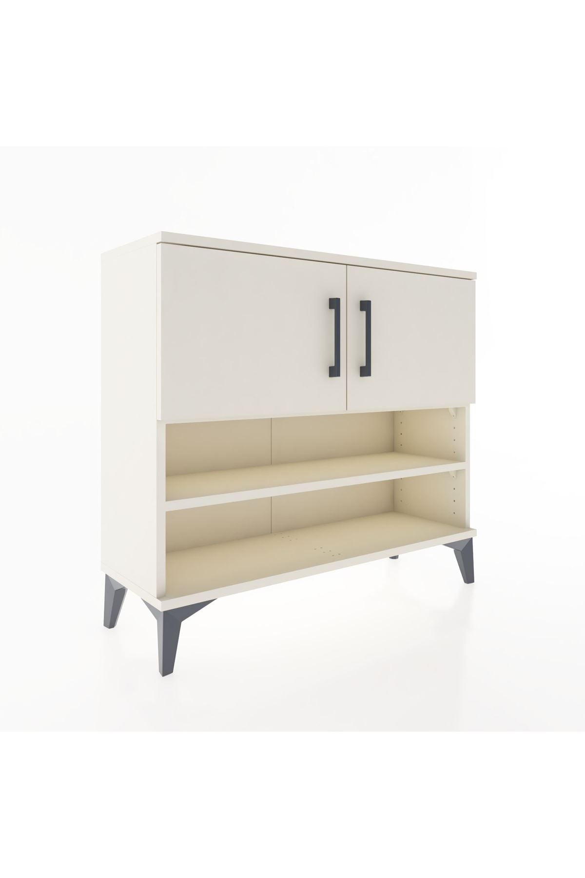 Arges Şifonyer 3 Raflı 2 Kapaklı 88x30x80 Aytaşı-Aytaşı