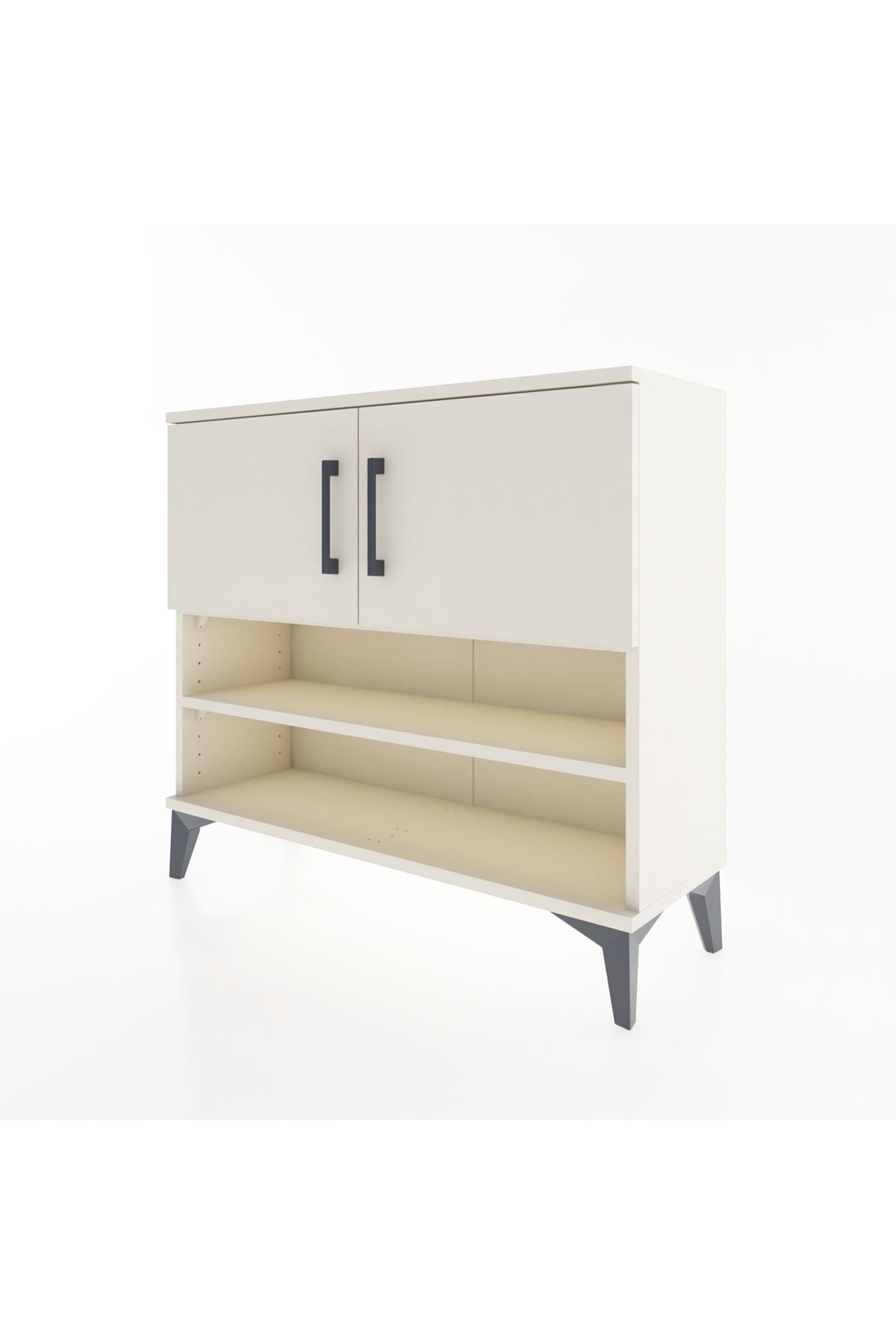 Arges Şifonyer 3 Raflı 2 Kapaklı 88x30x80 Aytaşı-Aytaşı