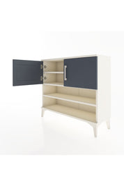 Arges Şifonyer 3 Raflı 2 Kapaklı 88x30x80 Aytaşı-Antrasit