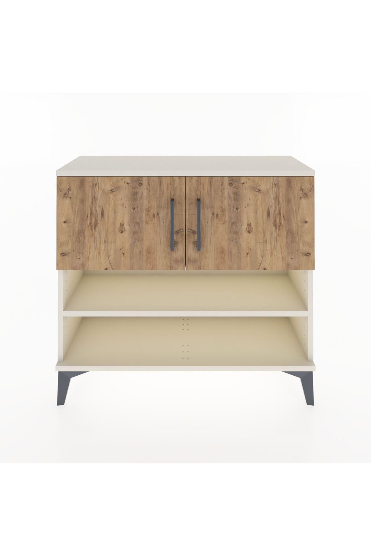 Arges Şifonyer 3 Raflı 2 Kapaklı 88x30x80 Aytaşı-Çam