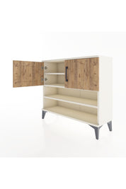 Arges Şifonyer 3 Raflı 2 Kapaklı 88x30x80 Aytaşı-Çam