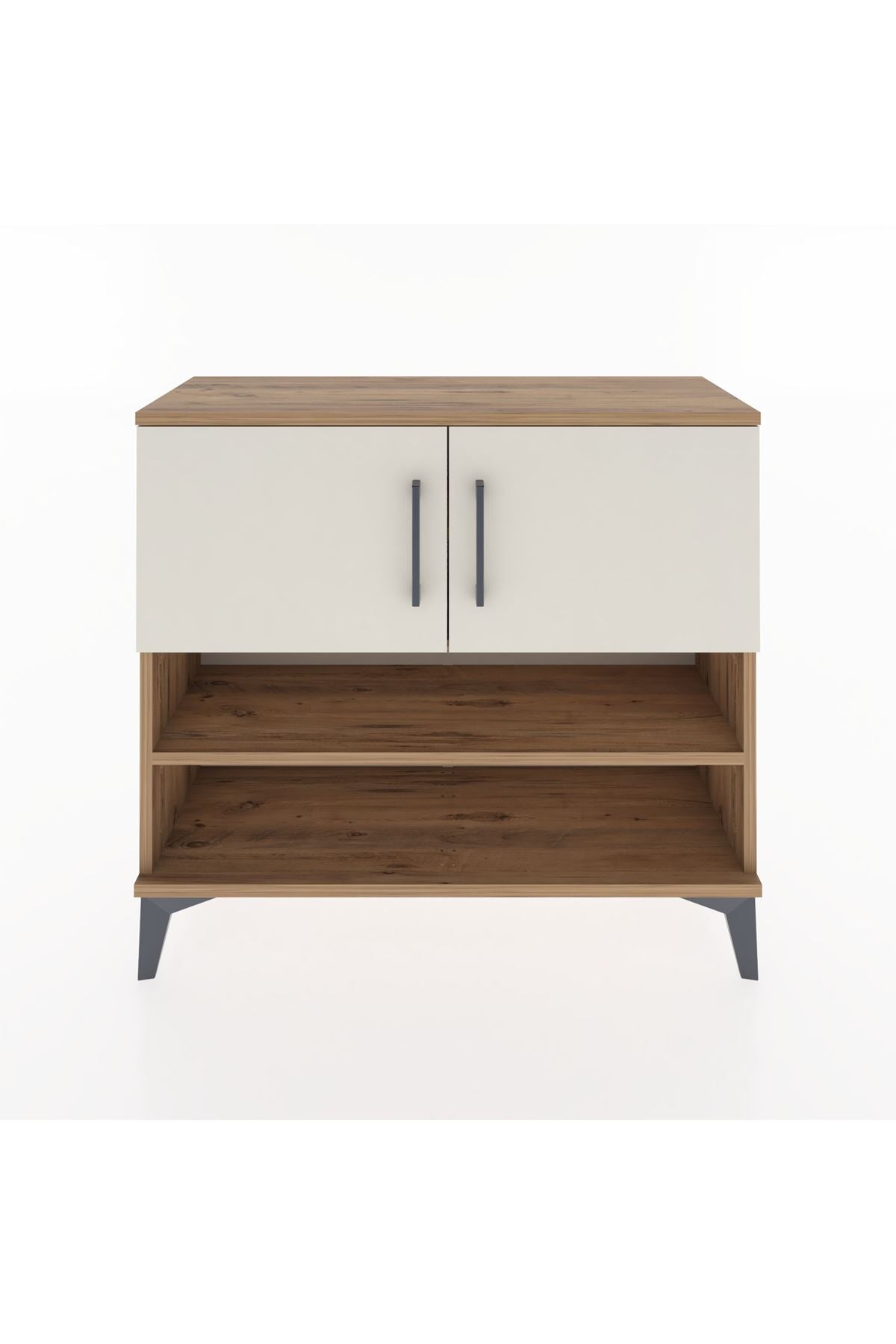 Arges Şifonyer 3 Raflı 2 Kapaklı 88x30x80 Çam-Aytaşı