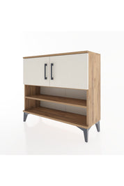 Arges Şifonyer 3 Raflı 2 Kapaklı 88x30x80 Çam-Aytaşı