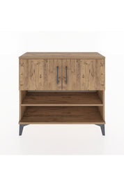 Arges Şifonyer 3 Raflı 2 Kapaklı 88x30x80 Çam-Çam