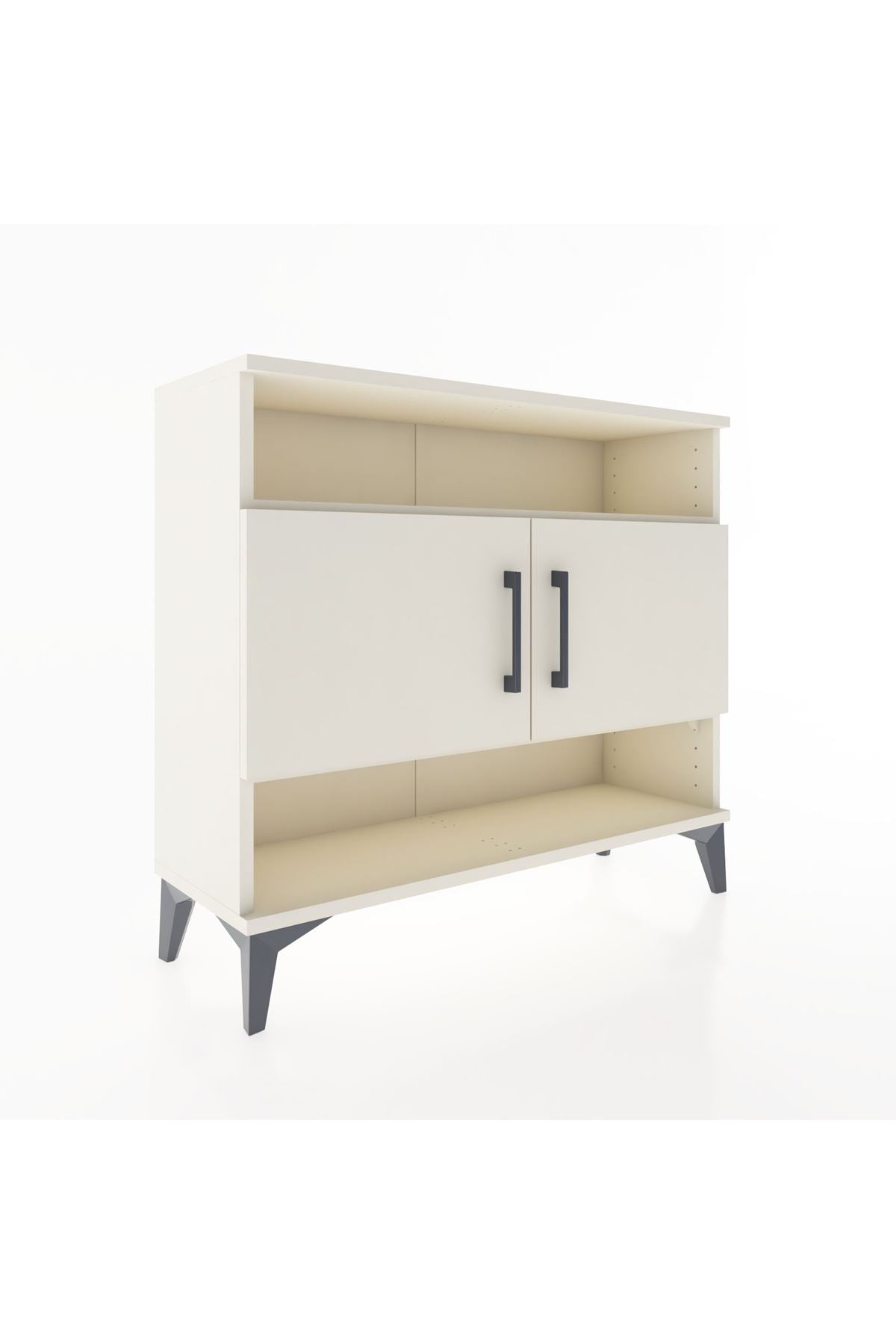 Arges Şifonyer 3 Raflı 2 Kapaklı 88x30x80 Aytaşı-Aytaşı