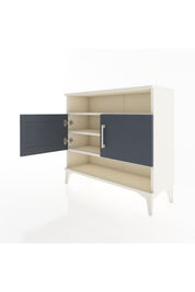 Arges Şifonyer 3 Raflı 2 Kapaklı 88x30x80 Aytaşı-Antrasit