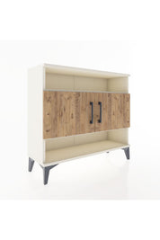 Arges Şifonyer 3 Raflı 2 Kapaklı 88x30x80 Aytaşı-Çam