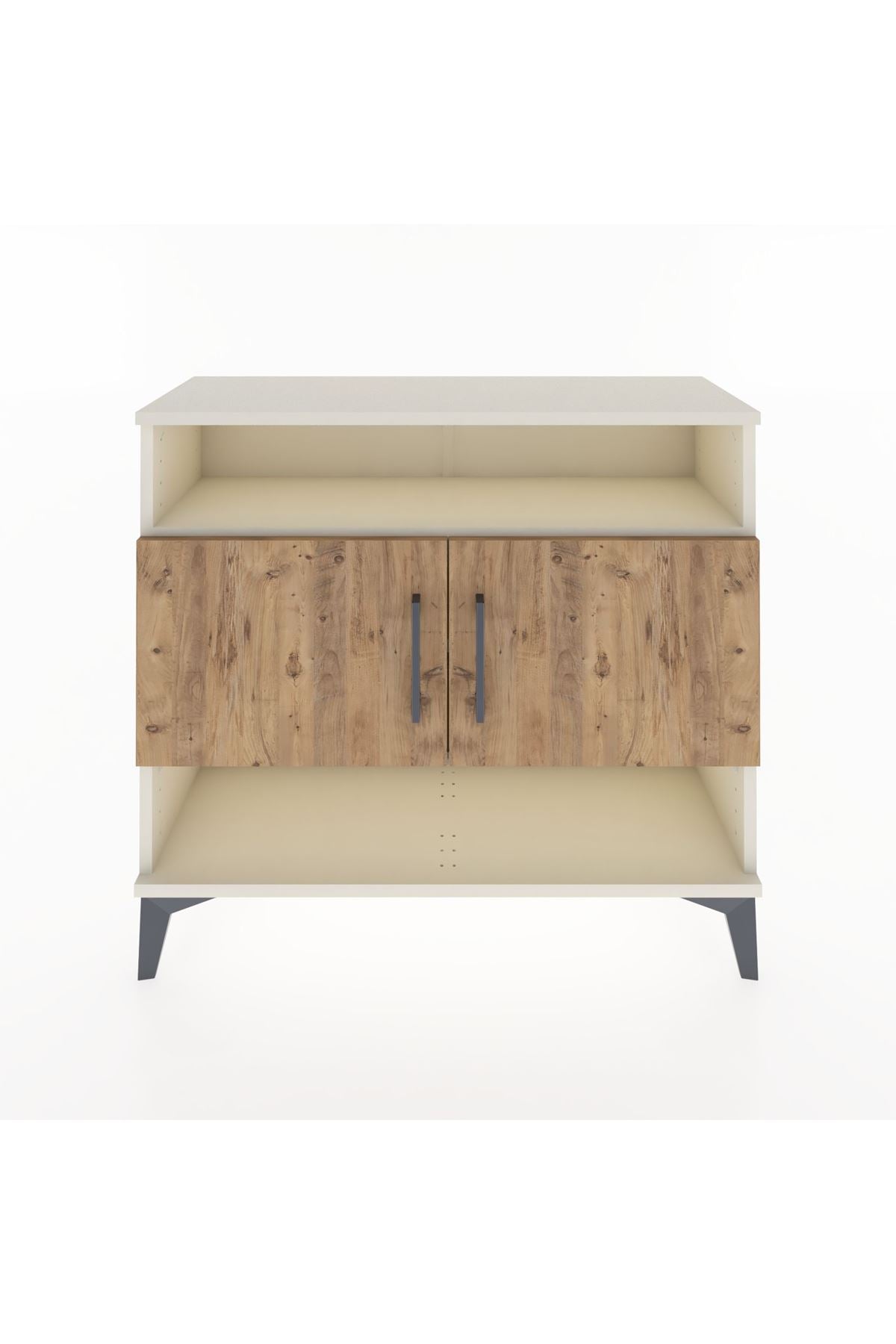 Arges Şifonyer 3 Raflı 2 Kapaklı 88x30x80 Aytaşı-Çam