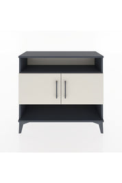 Arges Şifonyer 3 Raflı 2 Kapaklı 88x30x80 Antrasit-Aytaşı