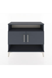 Arges Şifonyer 3 Raflı 2 Kapaklı 88x30x80 Antrasit-Antrasit