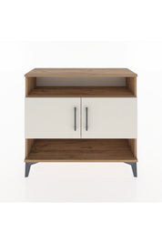 Arges Şifonyer 3 Raflı 2 Kapaklı 88x30x80 Çam-Aytaşı