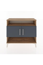 Arges Şifonyer 3 Raflı 2 Kapaklı 88x30x80 Çam-Antrasit