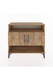 Arges Şifonyer 3 Raflı 2 Kapaklı 88x30x80 Çam-Çam