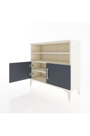 Arges Şifonyer 3 Raflı 2 Kapaklı 88x30x80 Aytaşı-Antrasit