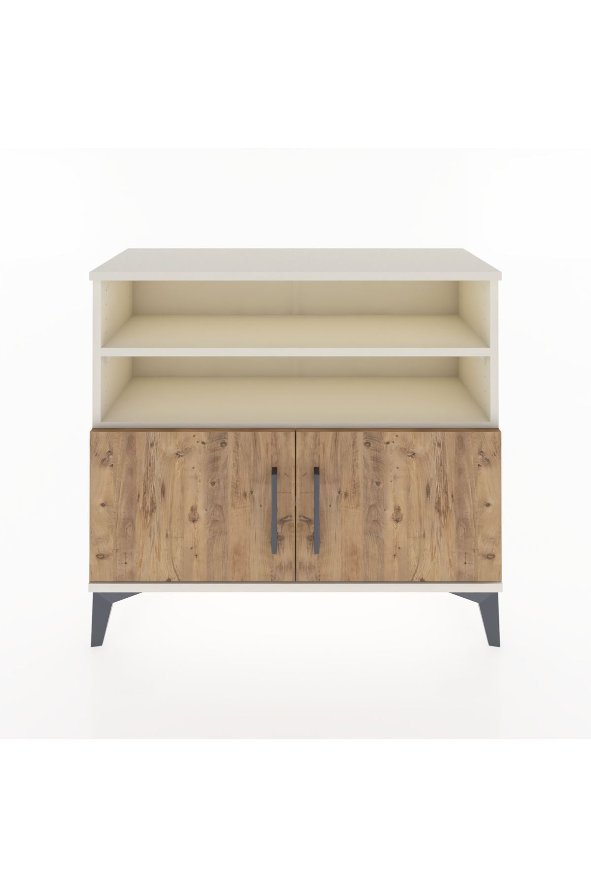 Arges Şifonyer 3 Raflı 2 Kapaklı 88x30x80 Aytaşı-Çam