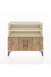 Arges Şifonyer 3 Raflı 2 Kapaklı 88x30x80 Aytaşı-Çam