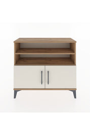 Arges Şifonyer 3 Raflı 2 Kapaklı 88x30x80 Çam-Aytaşı