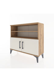 Arges Şifonyer 3 Raflı 2 Kapaklı 88x30x80 Çam-Aytaşı