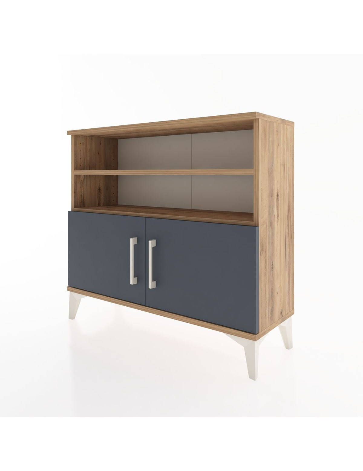 Arges Şifonyer 3 Raflı 2 Kapaklı 88x30x80 - S03M031V8A