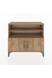 Arges Şifonyer 3 Raflı 2 Kapaklı 88x30x80 Çam-Çam