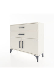 Arges Şifonyer Tek Raflı 2 Çekmeceli 2 Kapaklı 88x30x80 Aytaşı-Aytaşı