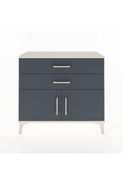 Arges Şifonyer Tek Raflı 2 Çekmeceli 2 Kapaklı 88x30x80 Aytaşı-Antrasit