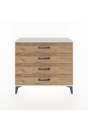 Arges Şifonyer 4 Çekmeceli 88x30x80 Aytaşı-Çam