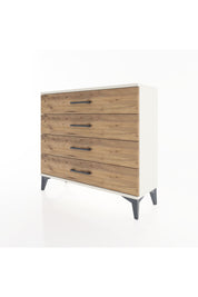 Arges Şifonyer 4 Çekmeceli 88x30x80 Aytaşı-Çam