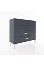 Arges Şifonyer 4 Çekmeceli 88x30x80 Antrasit-Antrasit