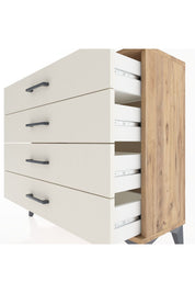 Arges Şifonyer 4 Çekmeceli 88x30x80 Çam-Aytaşı