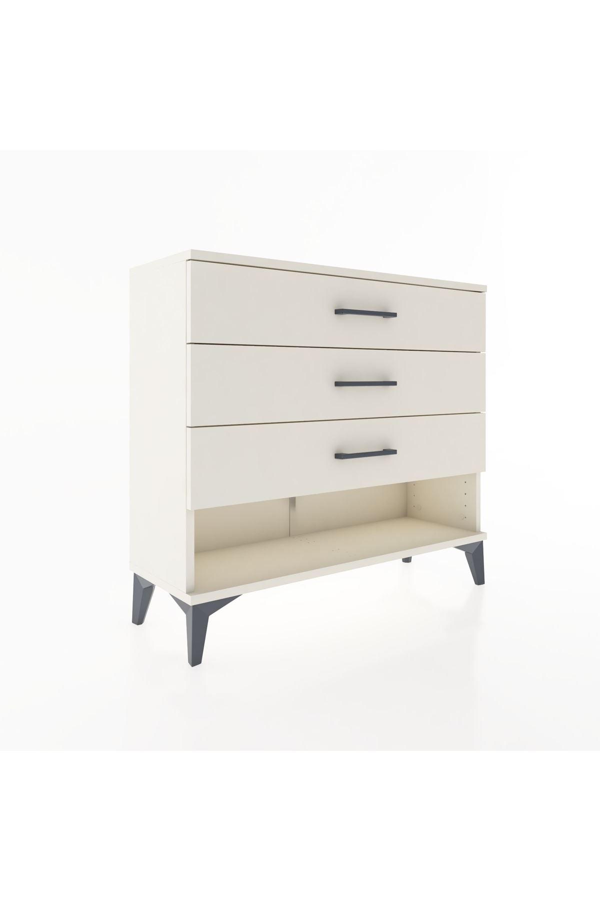 Arges Şifonyer 3 Çekmeceli 88x30x80 Aytaşı-Aytaşı