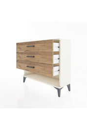 Arges Şifonyer 3 Çekmeceli 88x30x80 Aytaşı-Çam