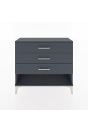 Arges Şifonyer 3 Çekmeceli 88x30x80 Antrasit-Antrasit