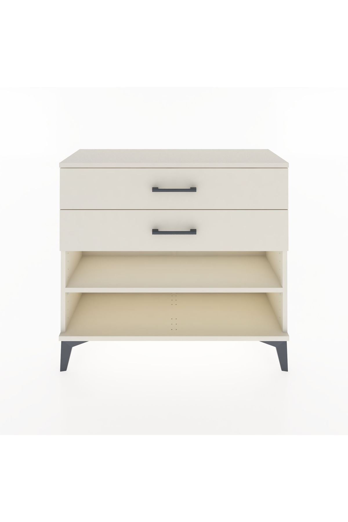 Arges Şifonyer Tek Raflı 2 Çekmeceli 88x30x80 Aytaşı-Aytaşı