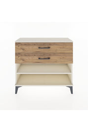 Arges Şifonyer Tek Raflı 2 Çekmeceli 88x30x80 Aytaşı-Çam