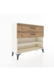 Arges Şifonyer Tek Raflı 2 Çekmeceli 88x30x80 Aytaşı-Çam