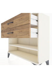 Arges Şifonyer Tek Raflı 2 Çekmeceli 88x30x80 Aytaşı-Çam