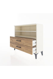 Arges Şifonyer 2 Raflı 2 Çekmeceli 88x30x80 Aytaşı-Çam