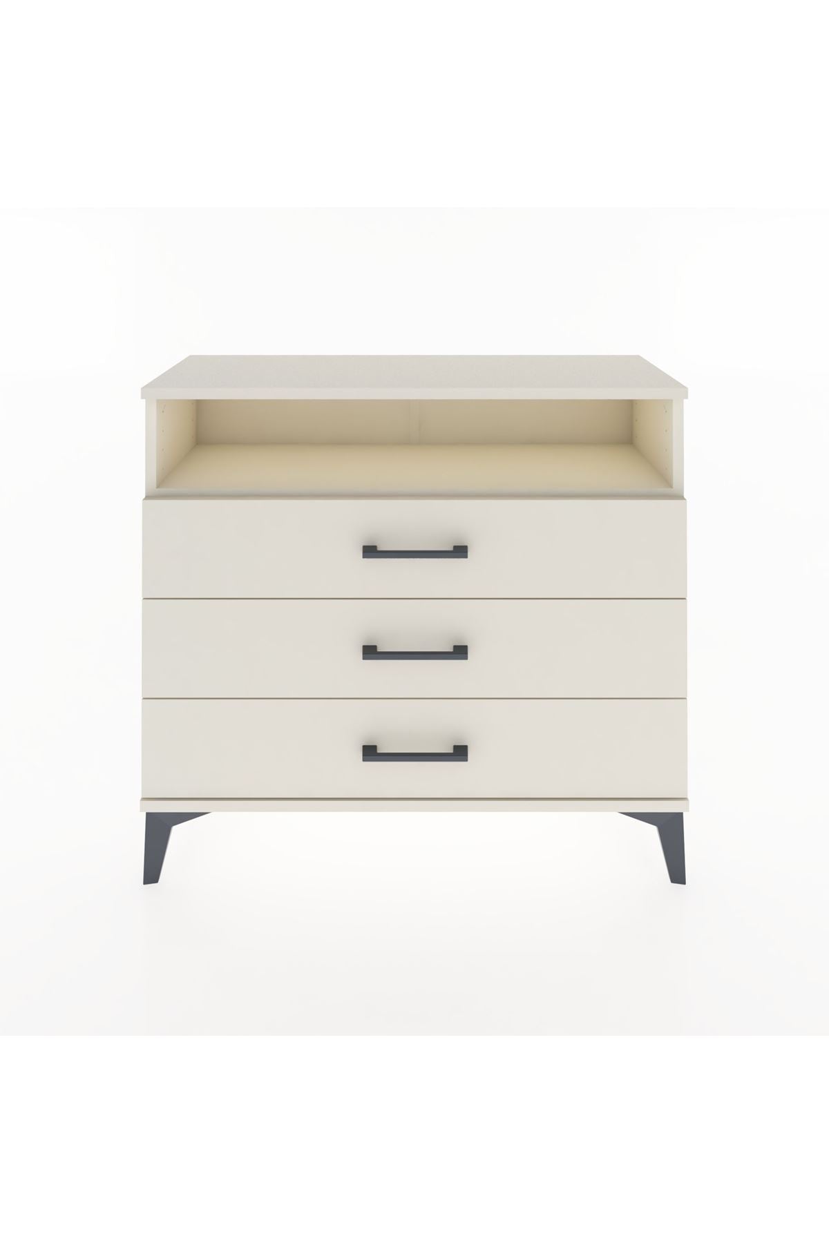 Arges Şifonyer Tek Raflı 3 Çekmeceli 88x30x80 Aytaşı-Aytaşı