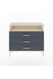 Arges Şifonyer Tek Raflı 3 Çekmeceli 88x30x80 Aytaşı-Antrasit