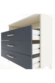 Arges Şifonyer Tek Raflı 3 Çekmeceli 88x30x80 Aytaşı-Antrasit