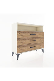 Arges Şifonyer Tek Raflı 3 Çekmeceli 88x30x80 Aytaşı-Çam