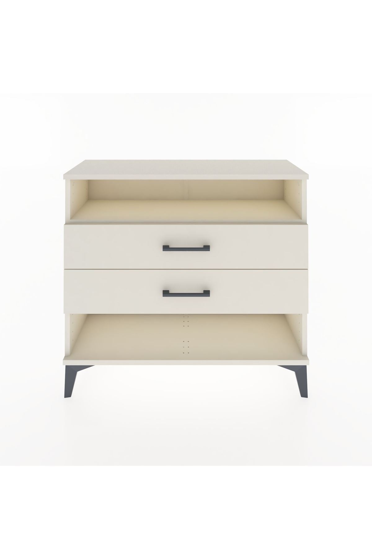 Arges Şifonyer Tek Raflı 2 Çekmeceli 88x30x80 Aytaşı-Aytaşı