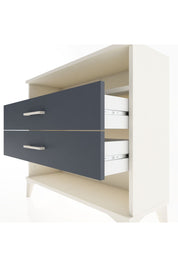 Arges Şifonyer Tek Raflı 2 Çekmeceli 88x30x80 Aytaşı-Antrasit